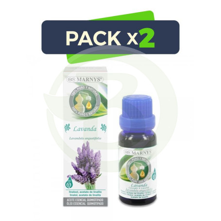 Pack 2x Aceite Esencial de Lavanda Marnys