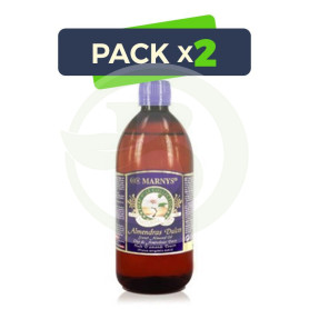 Pack 2x Aceite Puro de Almendras Dulces 1000Ml. Marnys