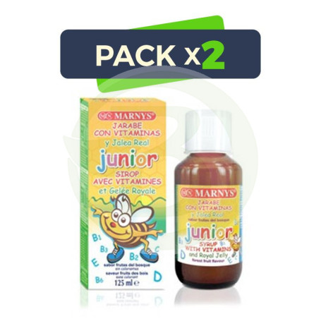 Pack 2x Multivitamínico Junior 125Ml. Marnys