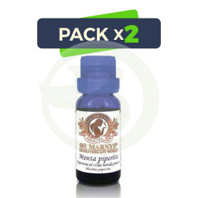 Pack 2x Aceite Esencial de Menta Piperita Marnys