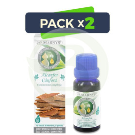 Pack 2x Aceite Esencial de Alcanfor Marnys