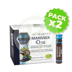 Pack 2x Manviox Q10 20 Viales Marnys