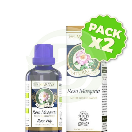 Pack 2x Aceite de Rosa Mosqueta 50Ml. Marnys