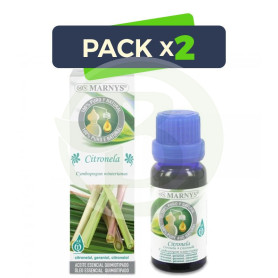 Pack 2x Aceite Esencial Alimentario de Citronela Marnys