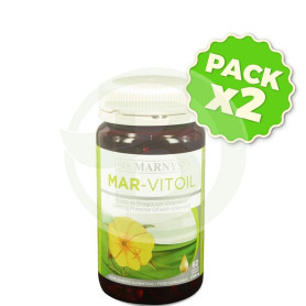 Pack 2x Mar-Vitoil 150 Cápsulas 500Mg. Marnys