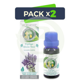 Pack 2x Aceite Esencial Alimentario de Espliego 15Ml. Marnys