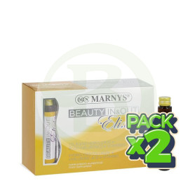 Pack 2x Beauty In & Out Elixir 14 Viales Marnys