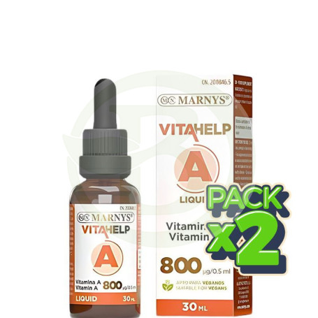 Pack 2x Vitahelp a 30Ml Marnys