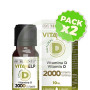 Pack 2x Vitahelp D Líquida 2000Ui 10Ml Marnys