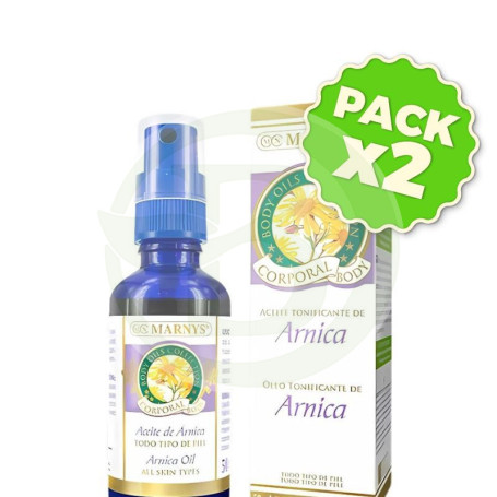 Pack 2x Aceite Corporal De Árnica 50Ml Marnys