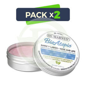 Pack 2x Bioatopic Bálsamo Nariz y Labios 15Ml Marnys
