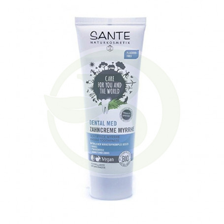 Dentífrico de Mirra Sin Fluor 75Ml. Sante