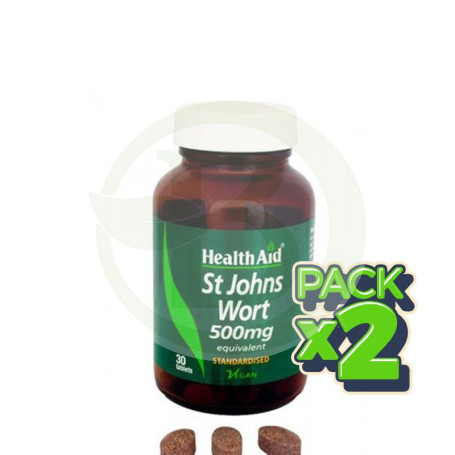 Pack 2x Hipérico (Hipericum Perforatum) Health Aid
