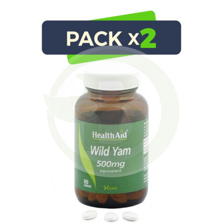 Pack 2x Ñame Silvestre (Dioscorea Villosa) Health Aid