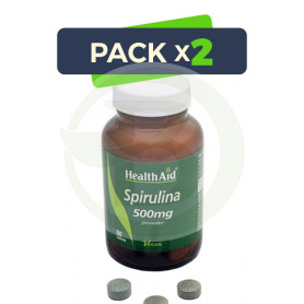 Pack 2x Espirulina (Spirulina Platensis) Health Aid