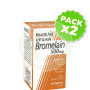 Pack 2x Bromelina 500Mg. Health Aid