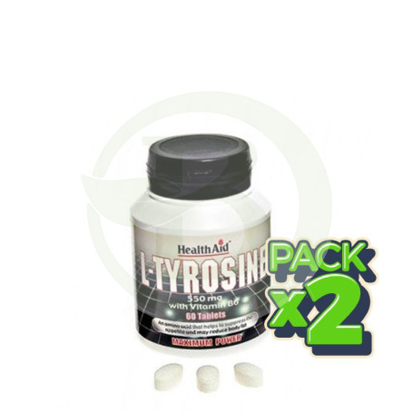 Pack 2x L-Tirosina Health Aid