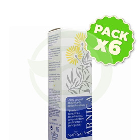 Pack 6x Crema de Árnica 75Ml. Natysal