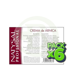 Pack 6x Crema De Árnica 1Kg. Natysal