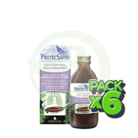 Pack 6x Protecsapin Jarabe Fumadores 250Ml Natysal