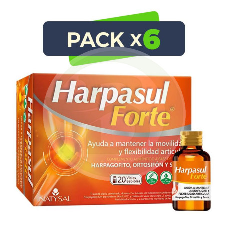 Pack 6x Harpasul Forte 20 Viales Natysal