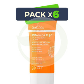 Pack 6x Crema Vitamina C Fps50+ 50Ml Natysal
