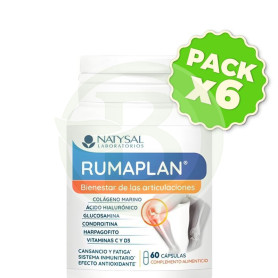 Pack 6x Rumaplan 60 Cápsulas Natysal