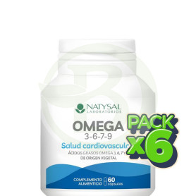 Pack 6x Omega 3-6-7-9 60 Cápsulas Natysal