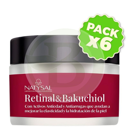 Pack 6x Crema Retinal & Bakuchiol 50Ml Natysal