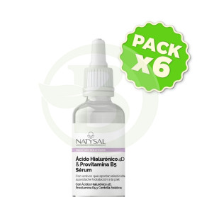 Pack 6x Sérum Ácido Hialurónico 4D y Provitamina B5 20Ml Natysal