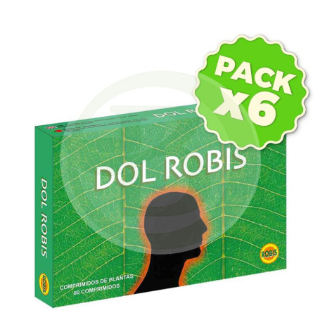 Pack 6x Dol Robis 60 Comprimidos Robis