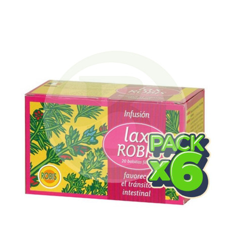 Pack 6x Lax Robis Infusiones Robis