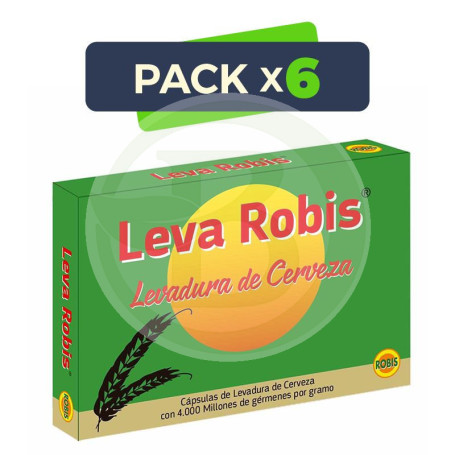 Pack 6x Leva Robis 60 Comprimidos Robis