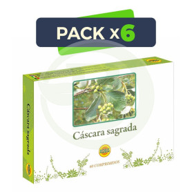 Pack 6x Cáscara Sagrada 60 Comprimidos Robis