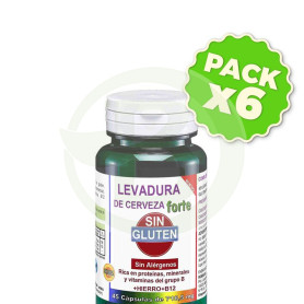 Pack 6x Levadura De Cerveza Forte 45 Cápsulas Robis