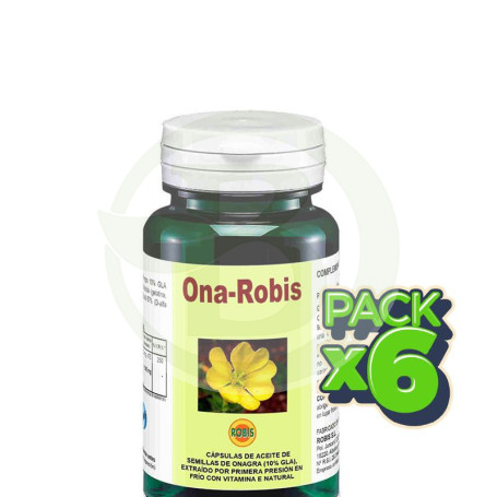 Pack 6x Onarobis 1200 60 Cápsulas Robis