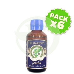 Pack 6x Aceite Puro de Jojoba 125Ml. Marnys