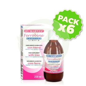 Pack 6x Ferrobine Complex 250Ml. Marnys