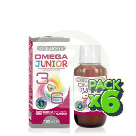 Pack 6x Omega 3-6 Junior Marnys
