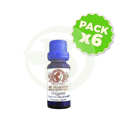 Pack 6x Aceite Esencial de Orégano Marnys