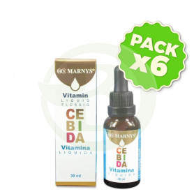 Pack 6x Cebida 30Ml. Marnys