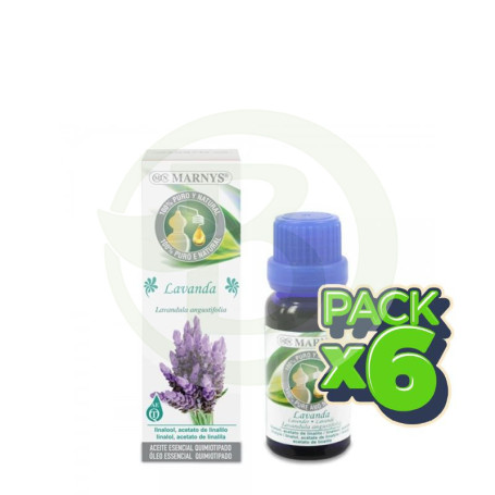 Pack 6x Aceite Esencial de Lavanda Marnys