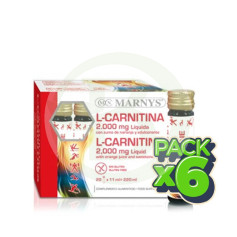 Pack 6x L-Carnitina Viales Marnys