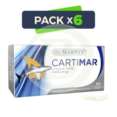 Pack 6x Cartimar 60 Cápsulas Marnys