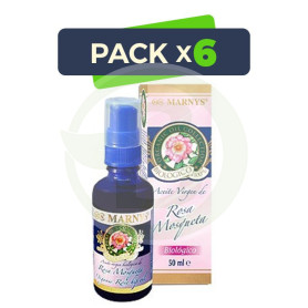 Pack 6x Aceite de Rosa Mosqueta BIO 50Ml. Spray Marnys