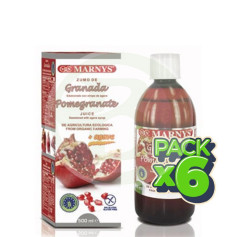 Pack 6x Zumo de Granada 500Ml. Marnys