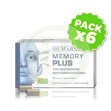 Pack 6x Memory Plus Cápsulas Marnys