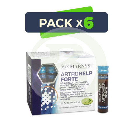 Pack 6x Artrohelp Forte 20 Viales Marnys
