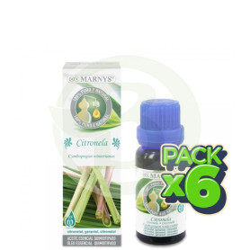Pack 6x Aceite Esencial Alimentario de Citronela Marnys