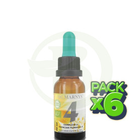 Pack 6x Fórmula 4 Miedo 20Ml. Marnys